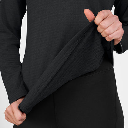 W BLAZE LONGSLEEVE FLEECE | BLACK