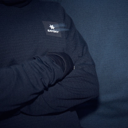 W BLAZE LONGSLEEVE FLEECE | BLACK