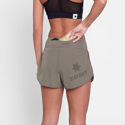 W PACE SHORTS 3" | TAUPE - SAYSKY