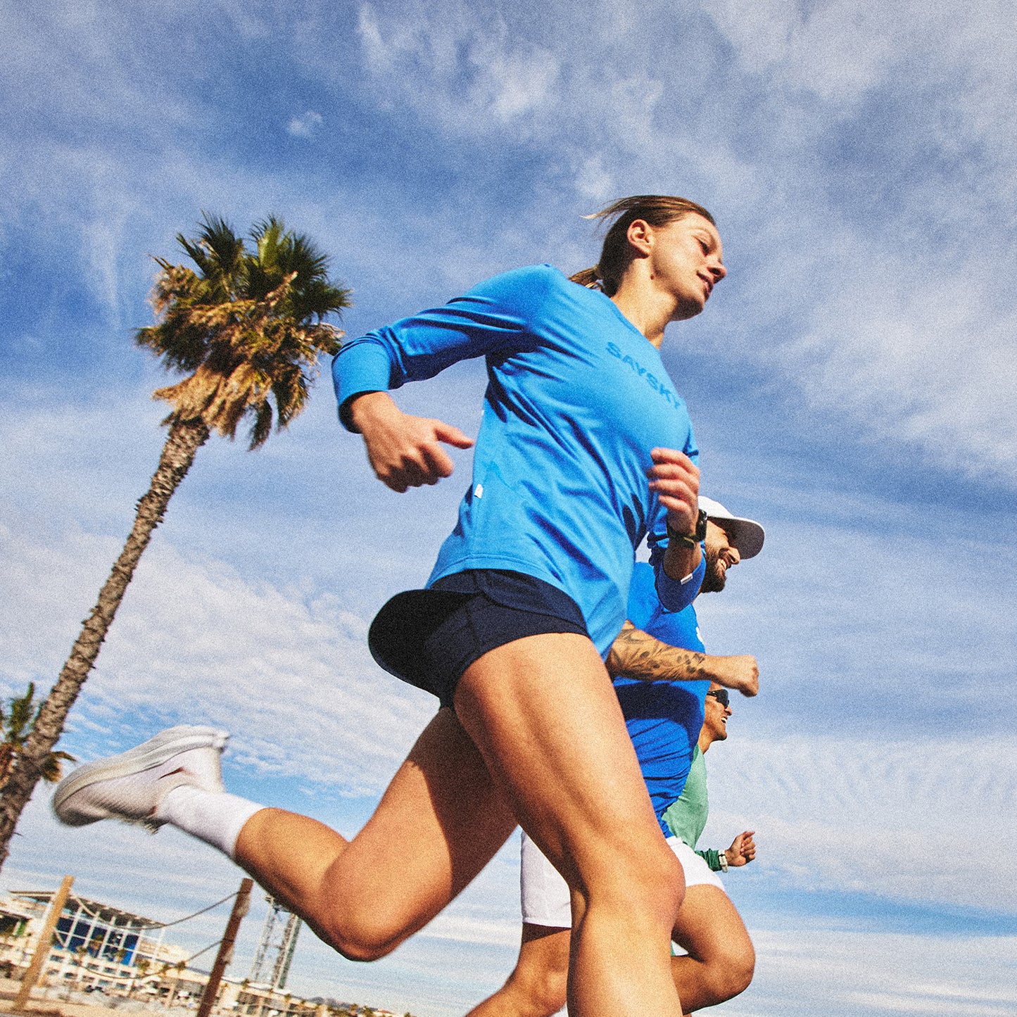 W PACE 2 IN 1 SHORTS 3" | BLUE - SAYSKY