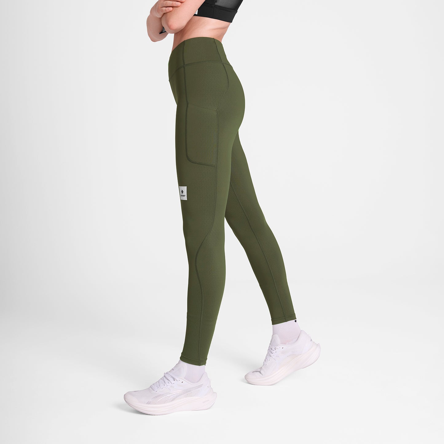 W COMBAT+ LONG TIGHTS | GREEN - SAYSKY