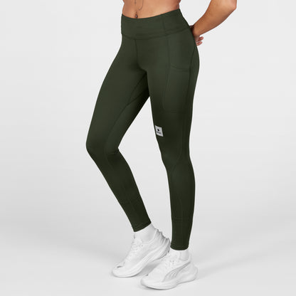 W COMBAT+ LONG TIGHTS | GREEN - SAYSKY