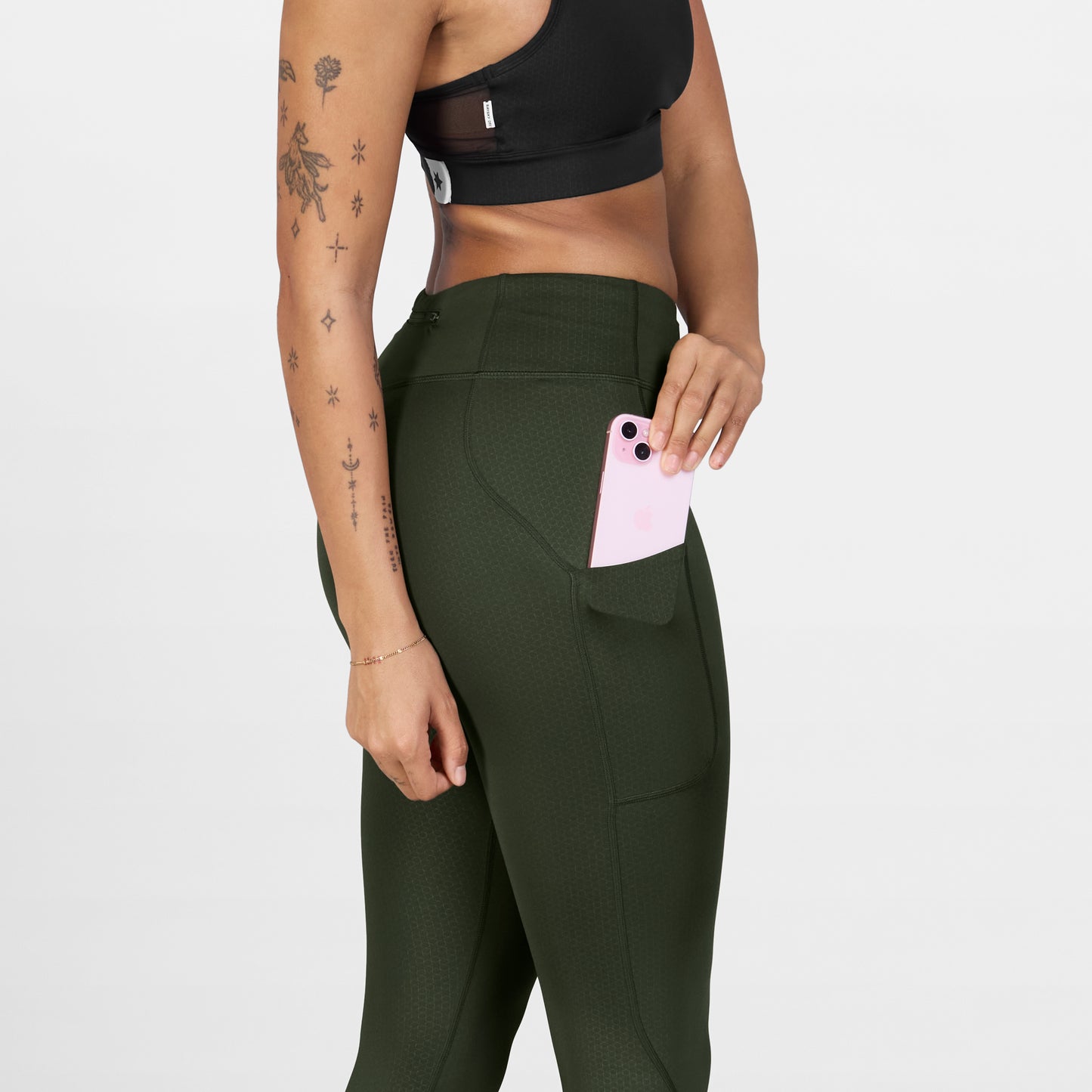 W COMBAT+ LONG TIGHTS | GREEN - SAYSKY