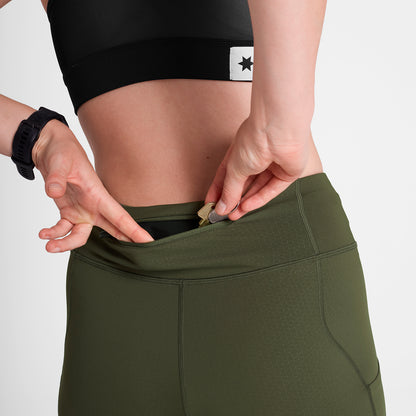 W COMBAT+ LONG TIGHTS | GREEN - SAYSKY