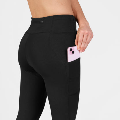 W COMBAT+ LONG TIGHTS | BLACK