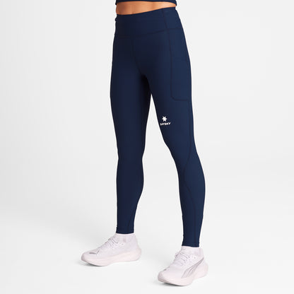 W COMBAT+ RIB LONG TIGHTS | BLUE - SAYSKY