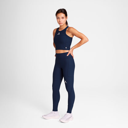W COMBAT+ RIB LONG TIGHTS | BLUE - SAYSKY