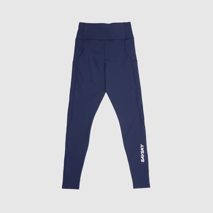 W COMBAT+ RIB LONG TIGHTS | BLUE - SAYSKY