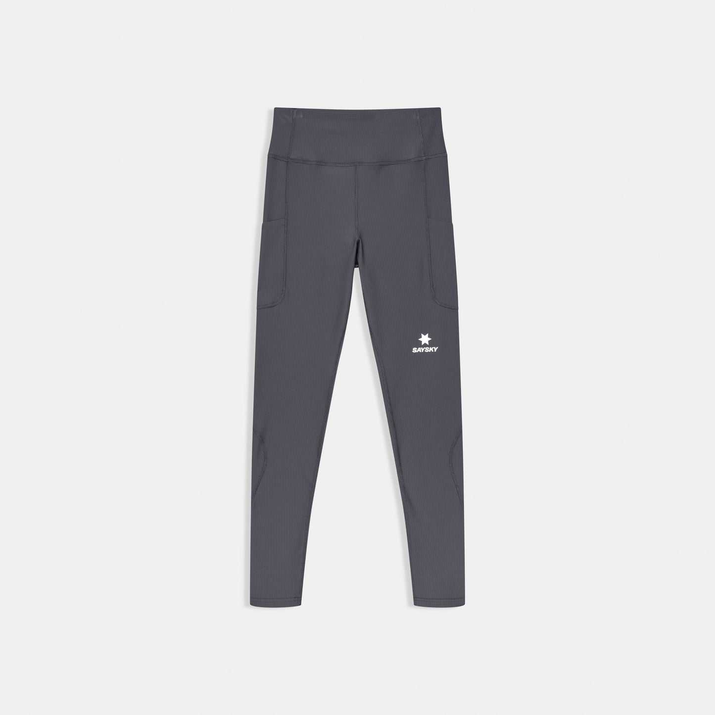 W COMBAT+ RIB LONG TIGHTS | GREY