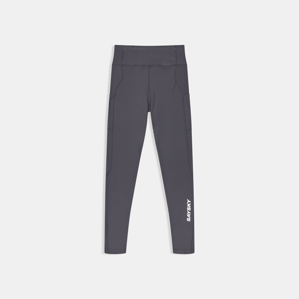 W COMBAT+ RIB LONG TIGHTS | GREY