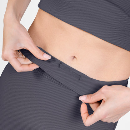 W COMBAT+ RIB SHORT TIGHTS 4" | GREY - SAYSKY