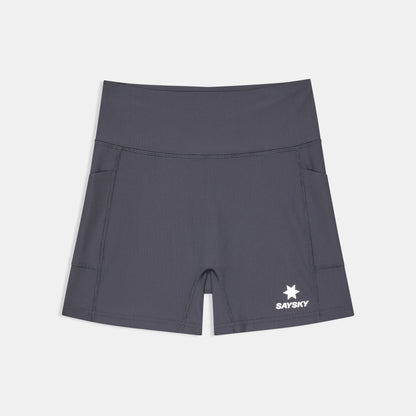 W COMBAT+ RIB SHORT TIGHTS 4" | GREY - SAYSKY