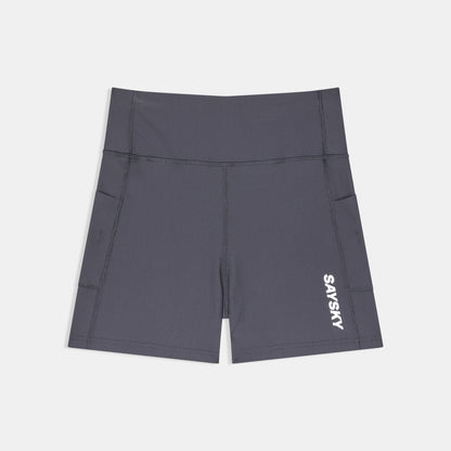 W COMBAT+ RIB SHORT TIGHTS 4" | GREY - SAYSKY
