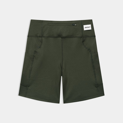 W COMBAT+ SHORT TIGHTS 7" | GREEN - SAYSKY