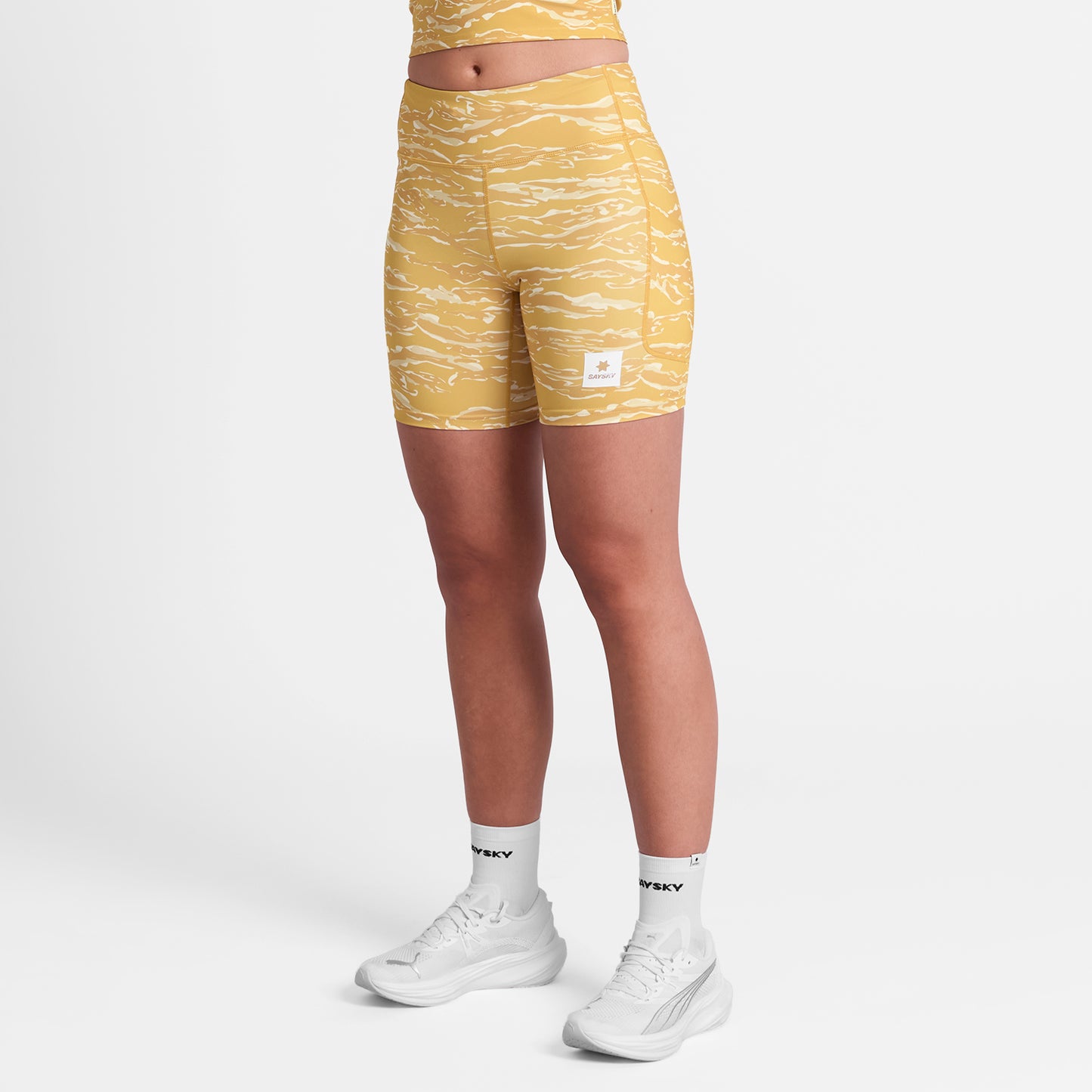 W COMBAT+ SHORT TIGHTS 7" | TIGER GRIND - SAYSKY