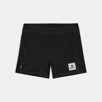 W FLOW+ RACE SHORT TIGHTS 4'' | BLACK