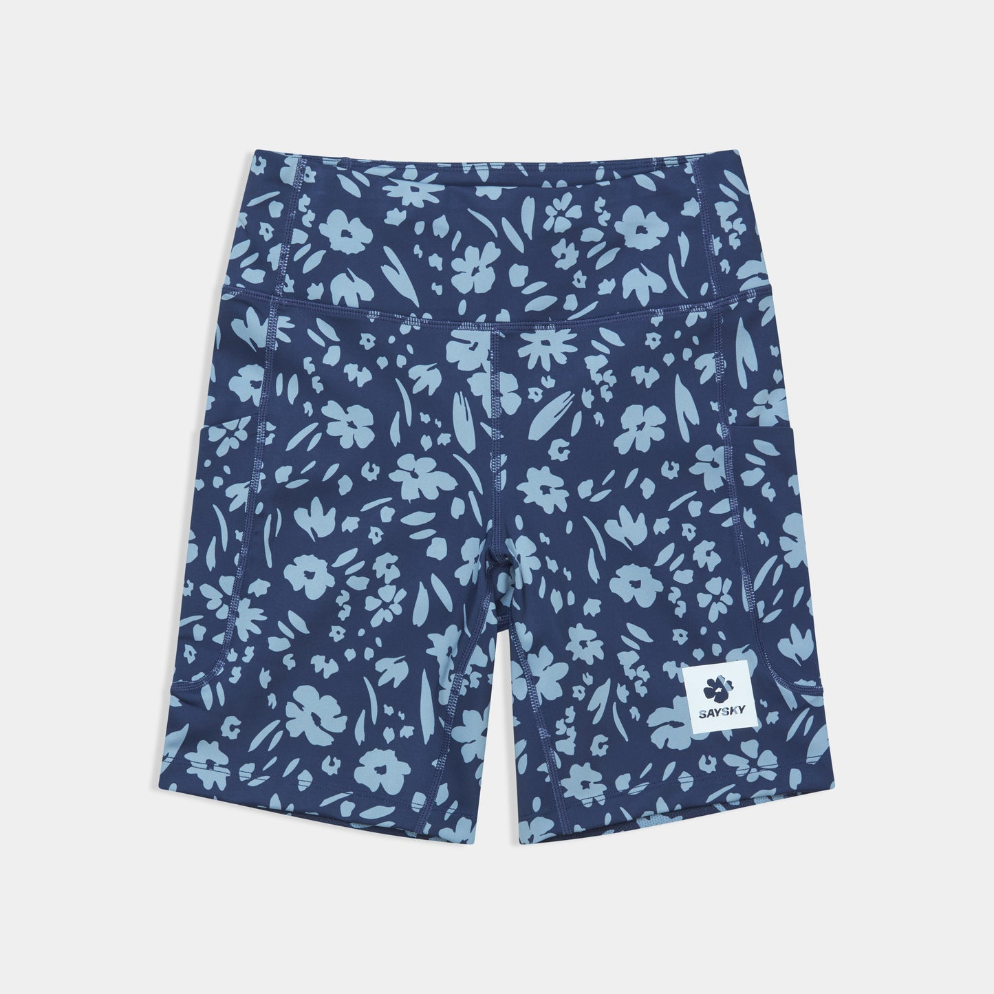W COMBAT+ SHORT TIGHTS 7" | BLUE FLOWER - SAYSKY