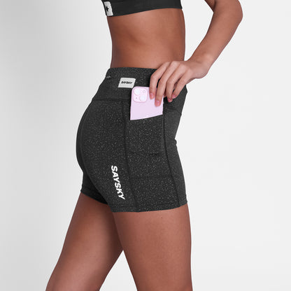 W COMBAT+ SHORT TIGHTS 4" | BLACK UNIVERSE - SAYSKY