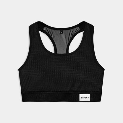 W COMBAT SPORTS BRA | CLEAN BLACK