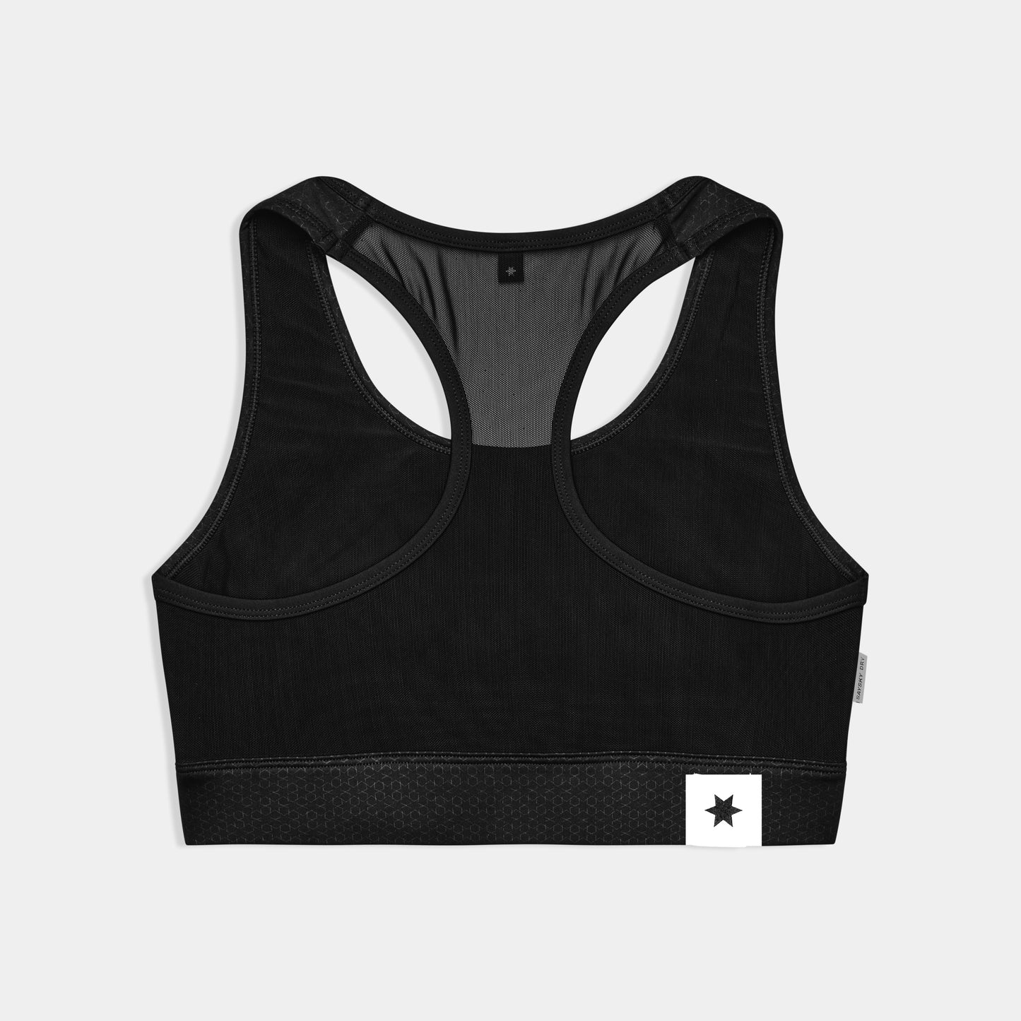 W COMBAT SPORTS BRA | CLEAN BLACK