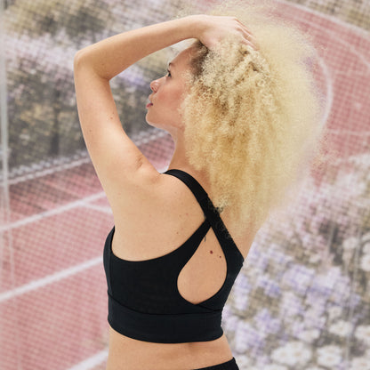W MOTION SPORTS BRA 2.0 | BLACK