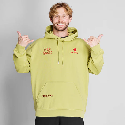OVERSIZED HOODIE | STATEMENT GREEN - SAYSKY
