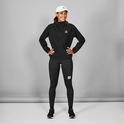 W PACE FLEX HOODED JACKET | BLACK - SAYSKY