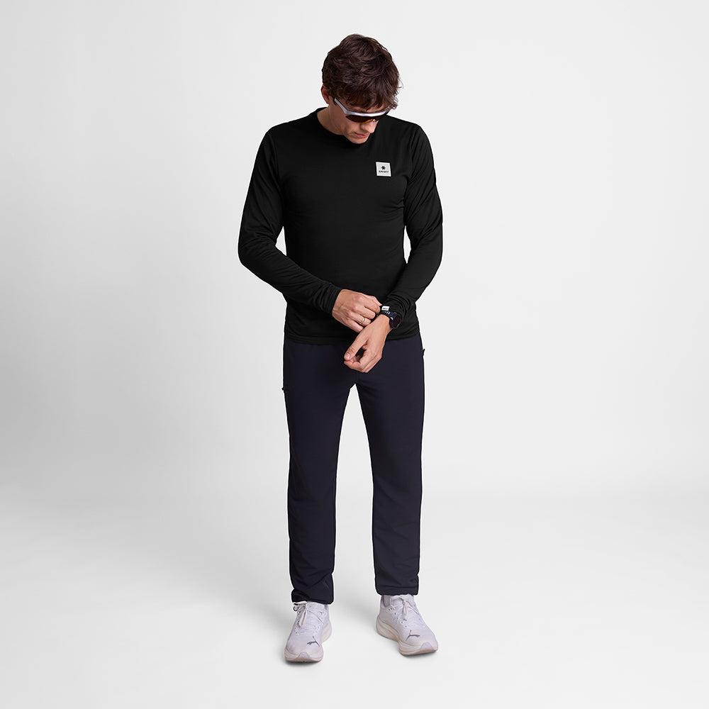 FLOW LIGHT FLEECE | BLACK - SAYSKY