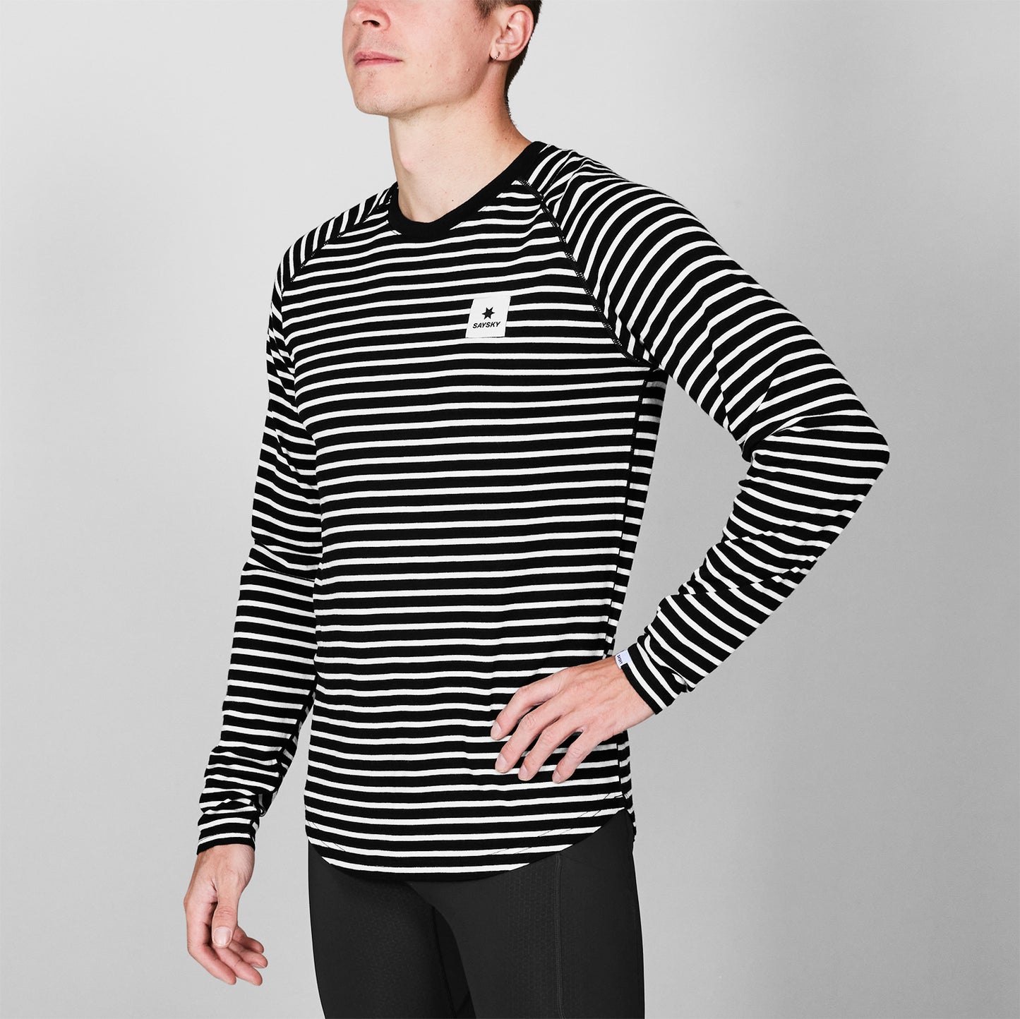 MERINO BASELAYER LONGSLEEVE | STRIPES - SAYSKY