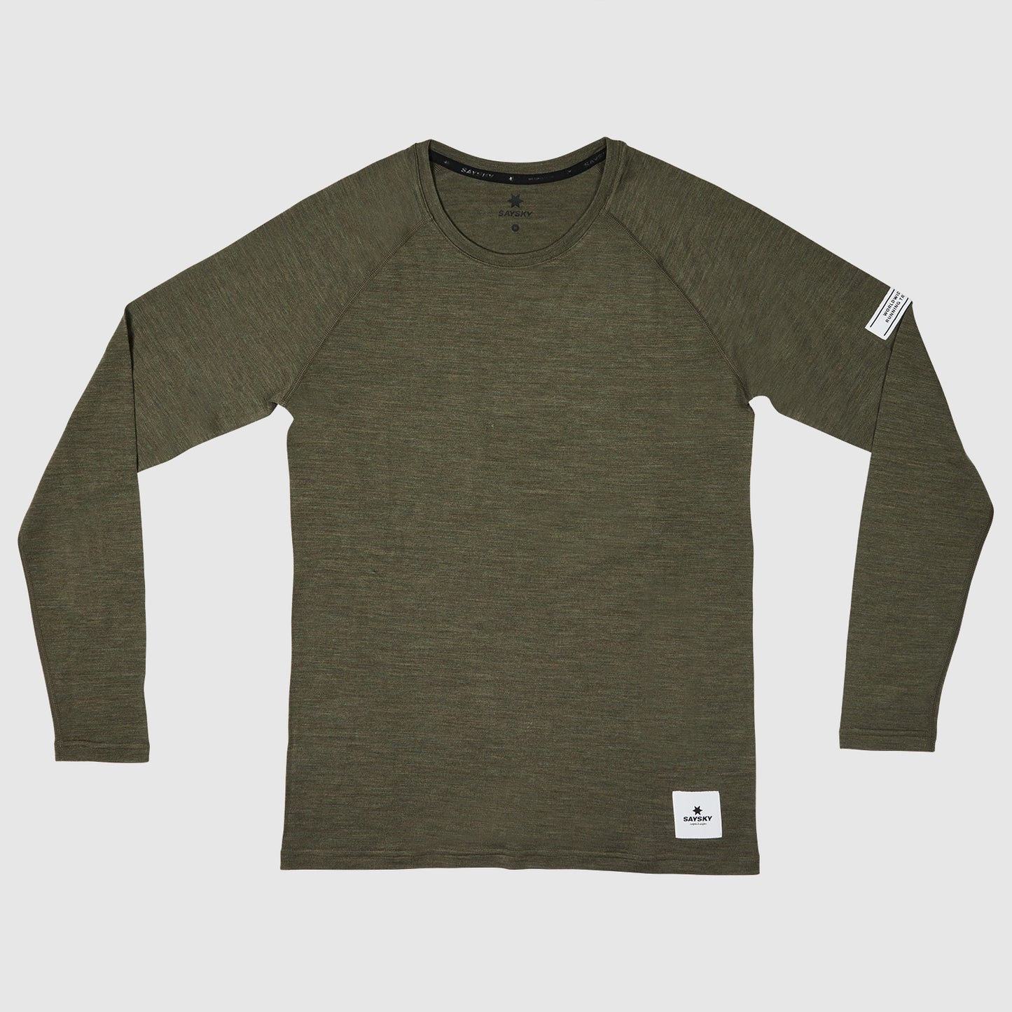 MERINO BASELAYER LONGSLEEVE | GREEN - SAYSKY