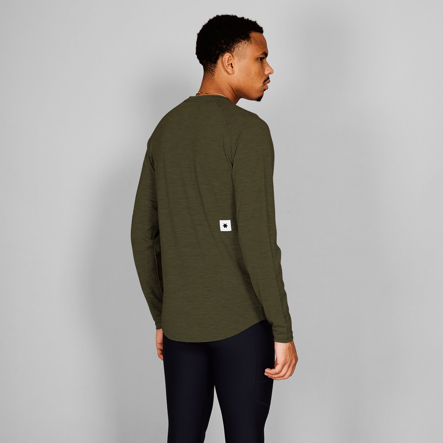 MERINO BASELAYER LONGSLEEVE | GREEN - SAYSKY