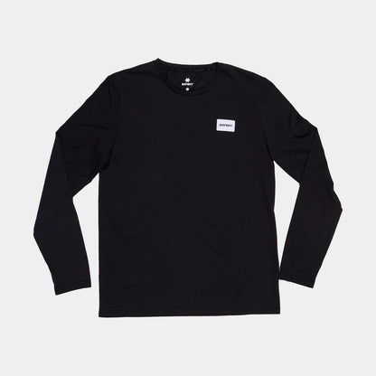 MOTION LONGSLEEVE | CLEAN BLACK - SAYSKY