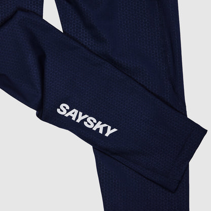 COMBAT+ LONG TIGHTS | BLUE - SAYSKY
