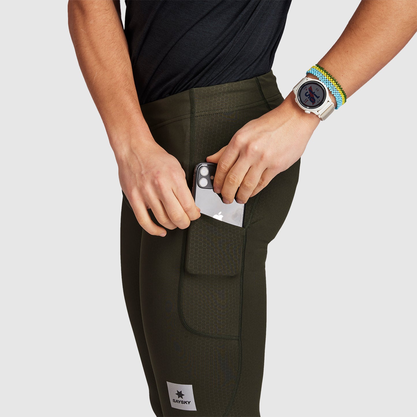 COMBAT+ LONG TIGHTS | GREEN - SAYSKY