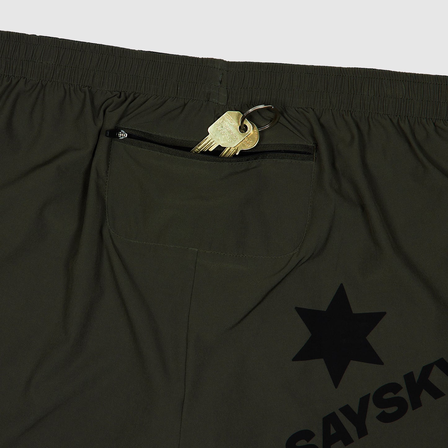 PACE 2 IN 1 SHORTS 5" | GREEN - SAYSKY
