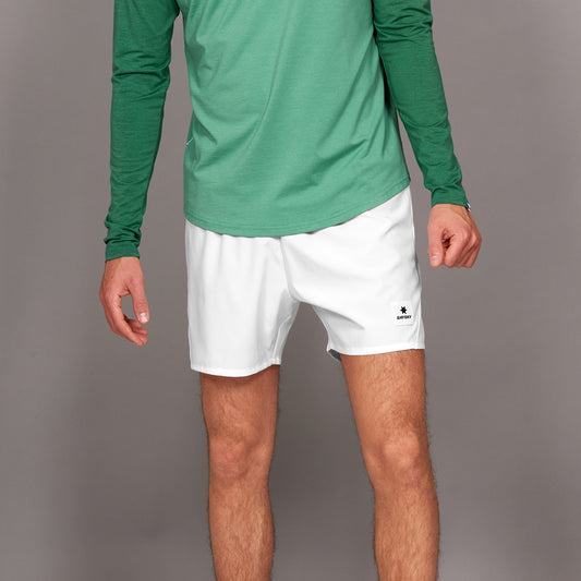 PACE SHORTS 5" | WHITE - SAYSKY