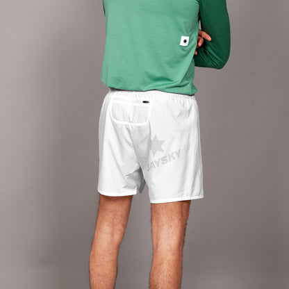 PACE SHORTS 5" | WHITE - SAYSKY