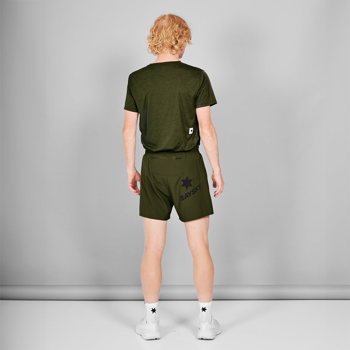 PACE SHORTS 5" | GREEN - SAYSKY