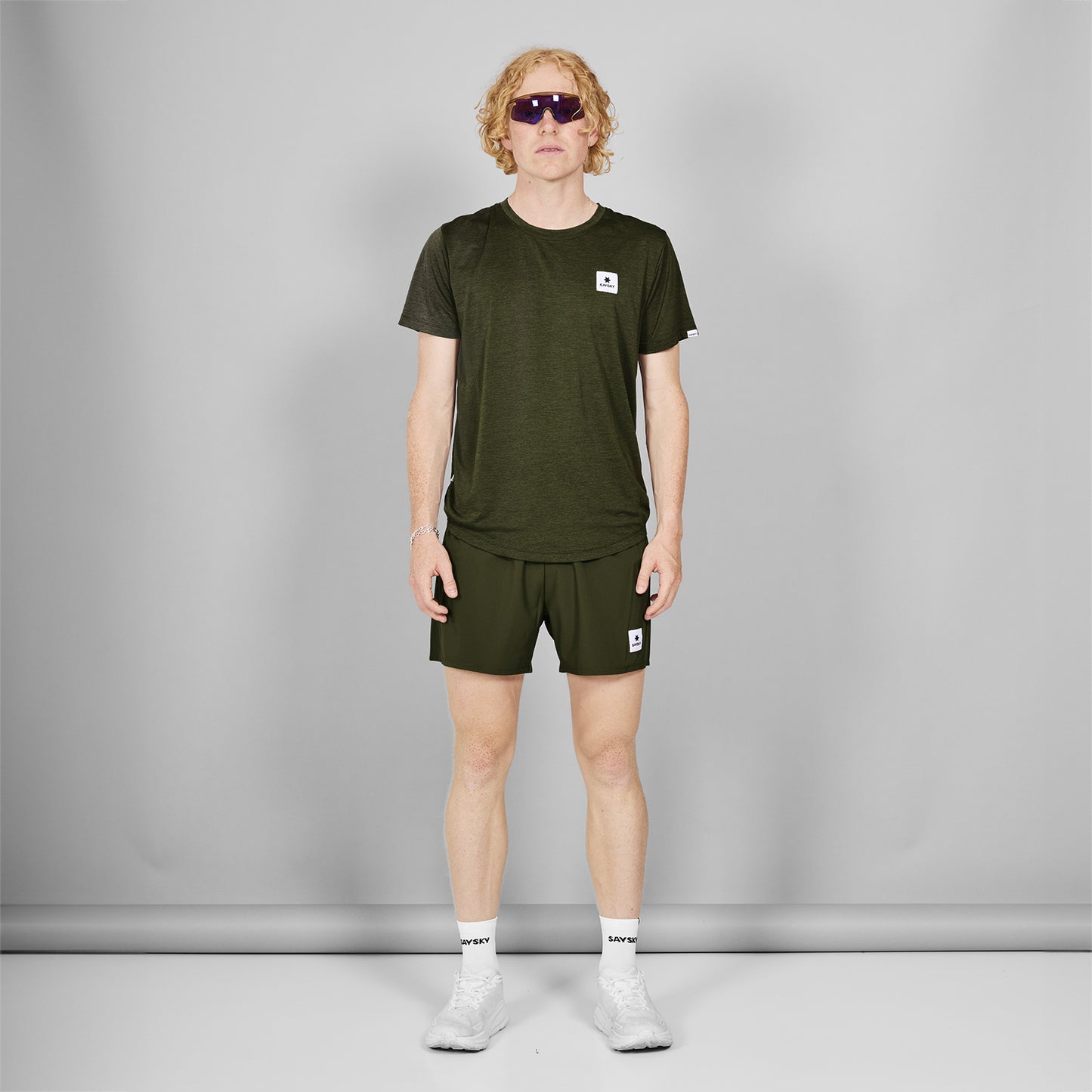 PACE SHORTS 5" | GREEN - SAYSKY
