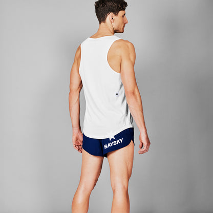 COMBAT SINGLET CLEAN | WHITE - SAYSKY