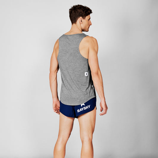 COMBAT SINGLET | CLEAN GREY - SAYSKY