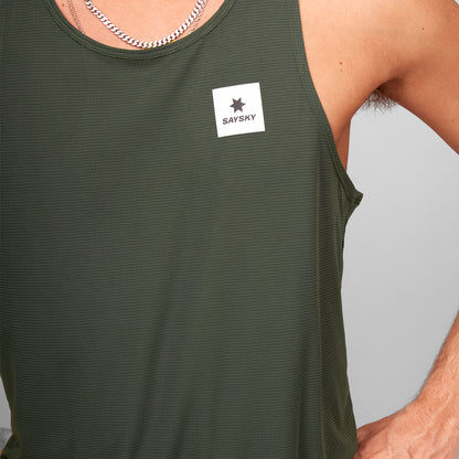 FLOW SINGLET CLEAN | GREEN - SAYSKY