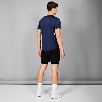 PACE T-SHIRT CLEAN | BLUE - SAYSKY