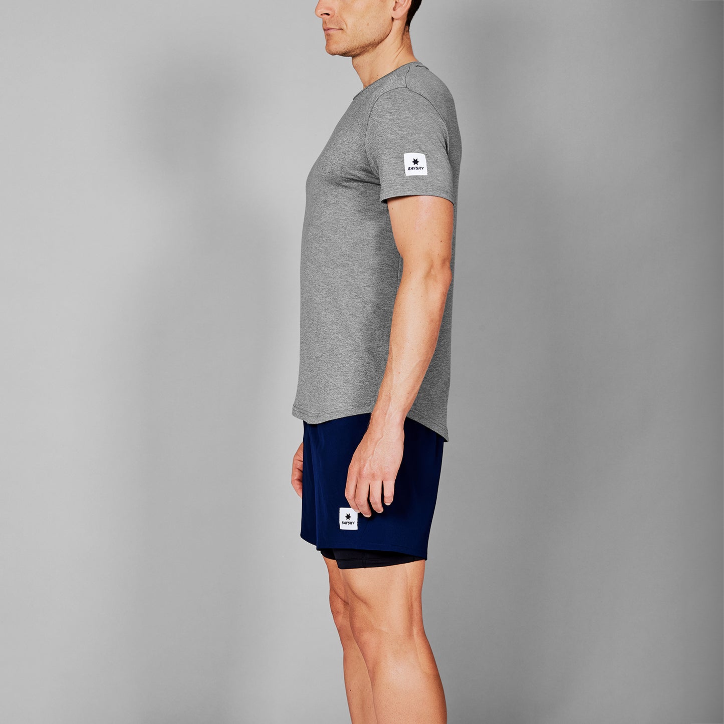 PACE T-SHIRT | CLEAN GREY - SAYSKY