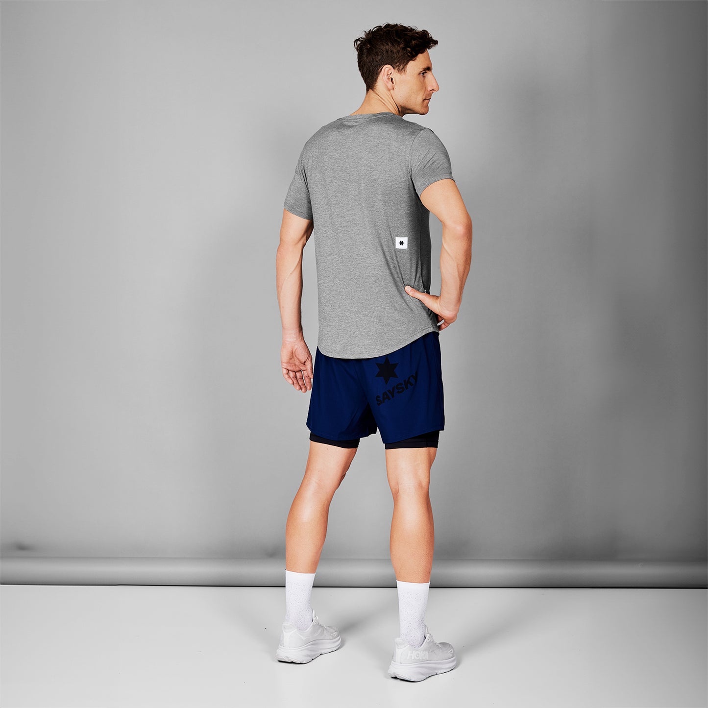 PACE T-SHIRT | CLEAN GREY - SAYSKY