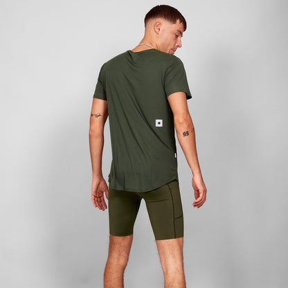 FLOW T-SHIRT CLEAN | GREEN - SAYSKY