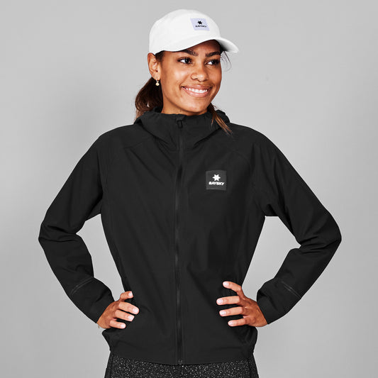 W PACE JACKET | HOODED BLACK - SAYSKY