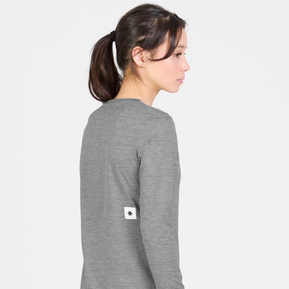 W PACE LONGSLEEVE CLEAN | GREY