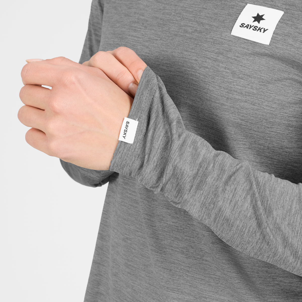 W PACE LONGSLEEVE CLEAN | GREY