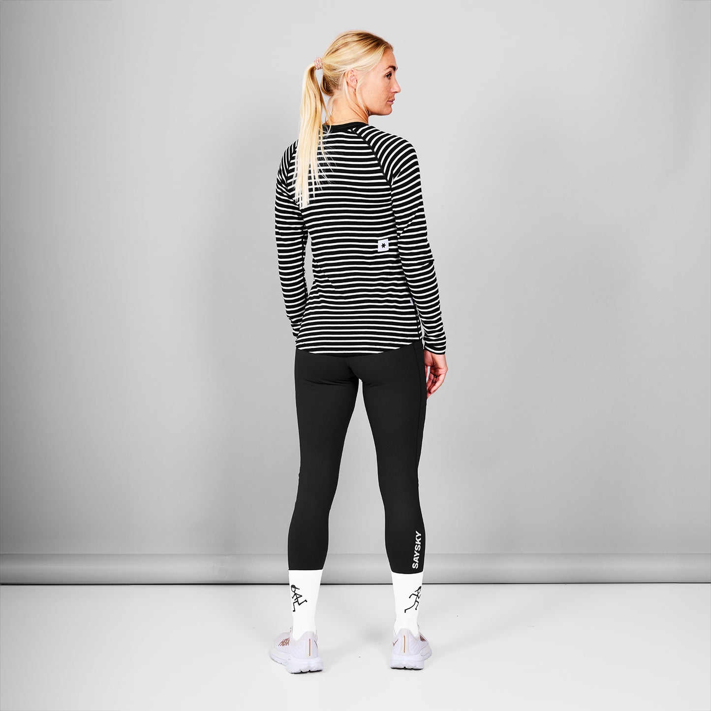 W MERINO BASELAYER LONGSLEEVE | STRIPES - SAYSKY
